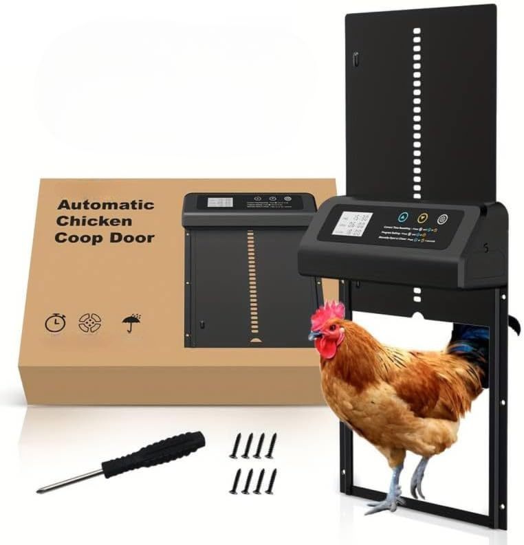 AUTOMATICKÉ DVERE PRE KURČATÁ UNIEGG NA VYSTAVENIE KURČAT